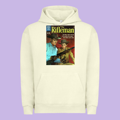 The Rifleman Retro Western Urban Hoodie Designed By Artchic