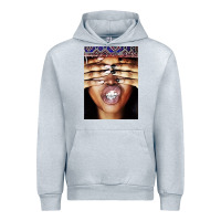 Heather Grey erykah badu baduizm 1 Urban Hoodie - ArtChic