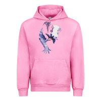 Fuchsia Pink sadako 1 Urban Hoodie - ArtChic