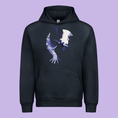 Sadako 1 Urban Hoodie Designed By Artchic