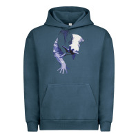Pigment Midnight Navy sadako 1 Urban Hoodie - ArtChic
