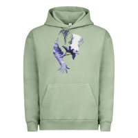 Pigment Oil Green sadako 1 Urban Hoodie - ArtChic