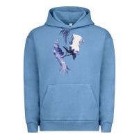 Pigment Pebble Blue sadako 1 Urban Hoodie - ArtChic