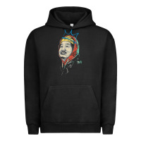 Pigment Black animated bobby lee tiger belly Urban Hoodie - ArtChic