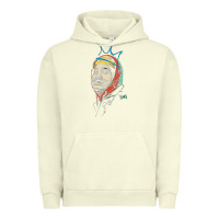 Pigment Pistachio animated bobby lee tiger belly Urban Hoodie - ArtChic