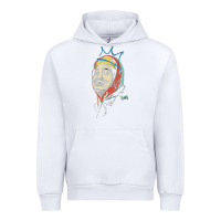 White animated bobby lee tiger belly Urban Hoodie - ArtChic