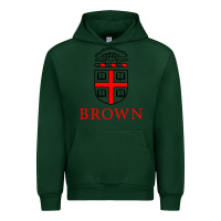 Forest Green brown university Urban Hoodie - ArtChic