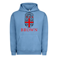 Pigment Pebble Blue brown university Urban Hoodie - ArtChic