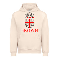 Sandshell brown university Urban Hoodie - ArtChic