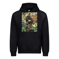 Black saint francis Urban Hoodie - ArtChic