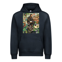 Navy saint francis Urban Hoodie - ArtChic