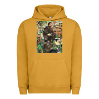 Pigment Peanut Butter saint francis Urban Hoodie - ArtChic