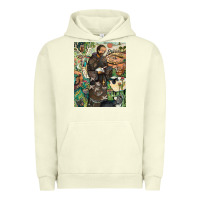 Pigment Pistachio saint francis Urban Hoodie - ArtChic