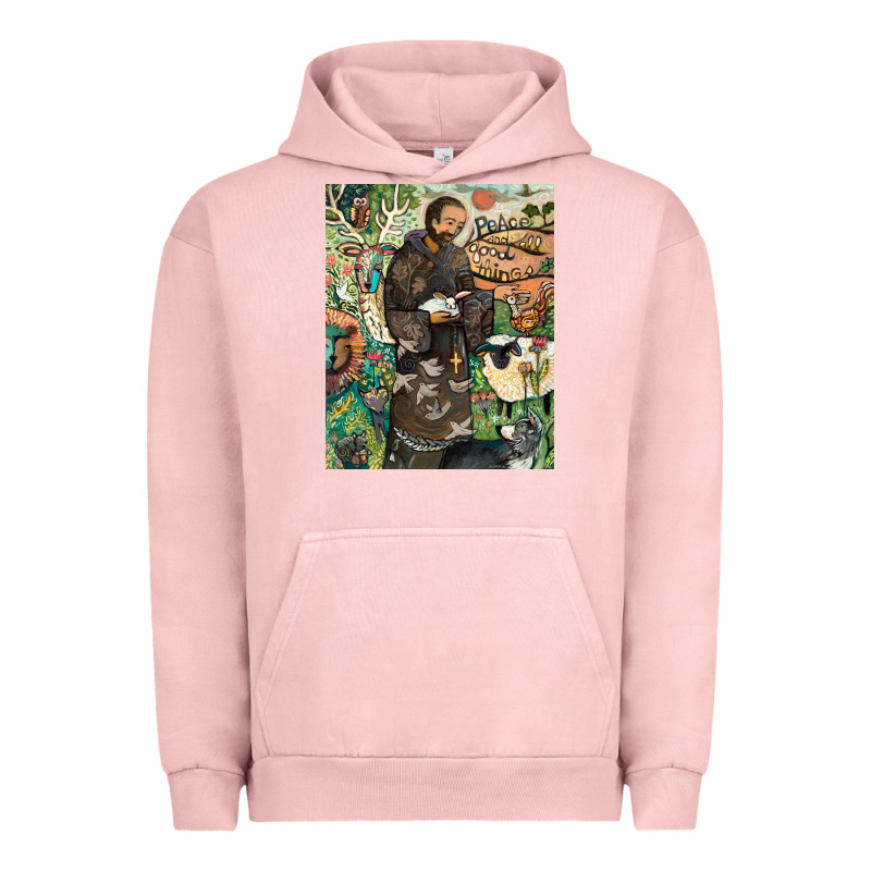 Saint Francis Urban Hoodie by ArtChic | Teevron