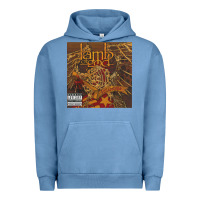 Pigment Pebble Blue Lamb of God killadelphia Urban Hoodie - ArtChic