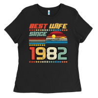 Black Best Wife Since 1982 Ladies Tee - Bettercallsaul