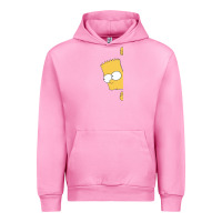 Fuchsia Pink simpsons Urban Hoodie - ArtChic