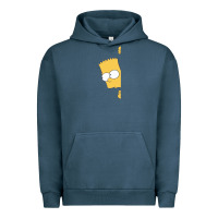 Pigment Midnight Navy simpsons Urban Hoodie - ArtChic