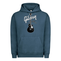 Pigment Midnight Navy les paul classic guitar classic Urban Hoodie - ArtChic