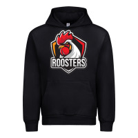 Black rooster art Urban Hoodie - ArtChic