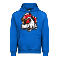 Cobalt rooster art Urban Hoodie - ArtChic