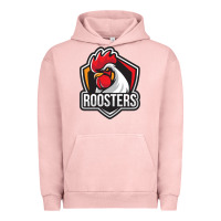 Pigment Salmon rooster art Urban Hoodie - ArtChic