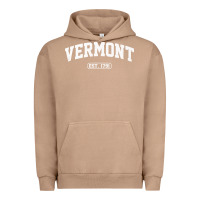 Pigment Burro vermont vintage state athletic style pullover hoodie Urban Hoodie - ArtChic