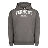 Pigment Tornado vermont vintage state athletic style pullover hoodie Urban Hoodie - ArtChic