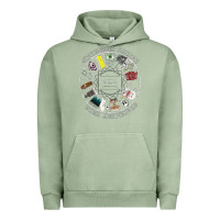 Pigment Oil Green THE MAGNUS ARCHIVES Urban Hoodie - ArtChic