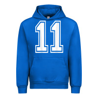 Cobalt number 11 shirt sports player number back of shirt Urban Hoodie - ArtChic