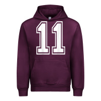 Number 11 Shirt Sports Player Number Back Of Shirt Urban Hoodie | Teevron