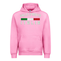 Fuchsia Pink valle d'aosta italia italy region typography design Urban Hoodie - ArtChic