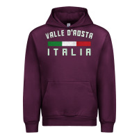 Mauve Wine valle d'aosta italia italy region typography design Urban Hoodie - ArtChic
