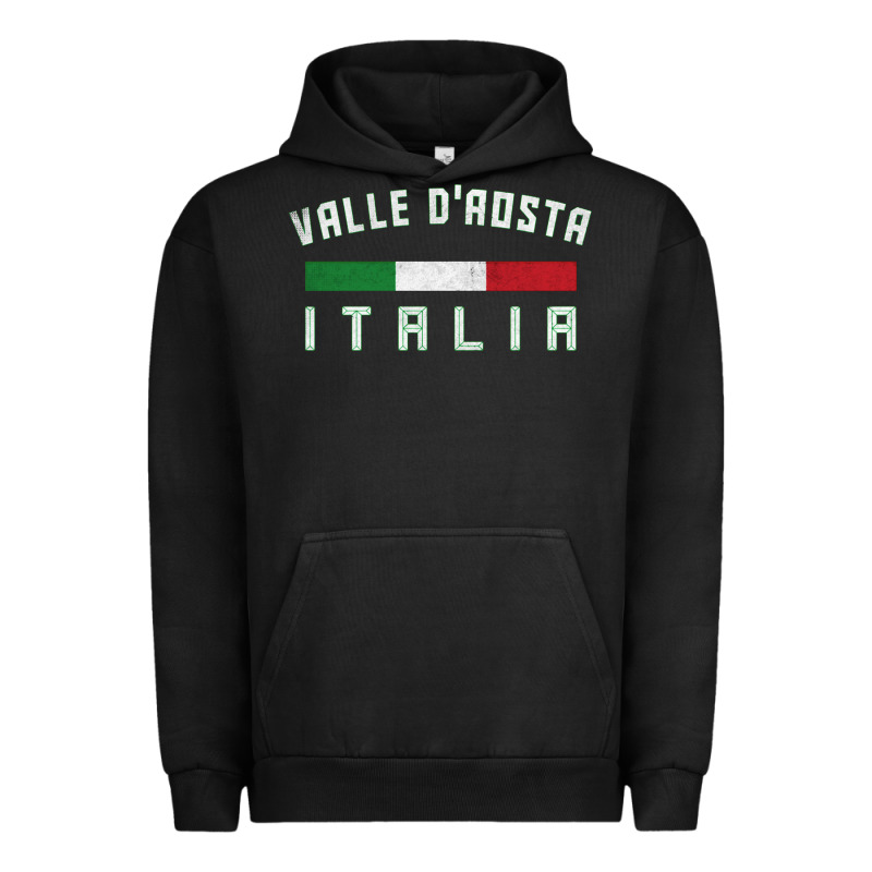 Valle D'aosta Italia Italy Region Typography Design Urban Hoodie by ArtChic | Teevron