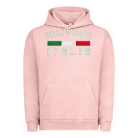 Pigment Salmon valle d'aosta italia italy region typography design Urban Hoodie - ArtChic