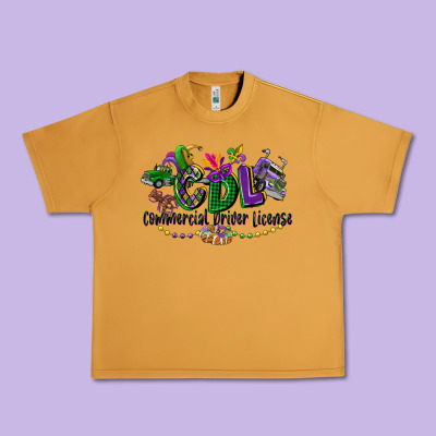 Cdl Mardi Gras Urban Heavy Tee Designed By Cowgirlartshop