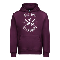 Mauve Wine die' hunns Urban Hoodie - ArtChic