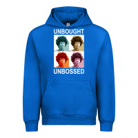 Cobalt unbought unbossed shirley chisholm retro vintage gift long sleeve t sh Urban Hoodie - ArtChic