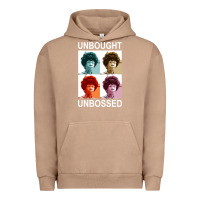 Pigment Burro unbought unbossed shirley chisholm retro vintage gift long sleeve t sh Urban Hoodie - ArtChic