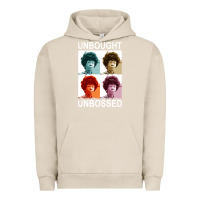 Pigment French Oak unbought unbossed shirley chisholm retro vintage gift long sleeve t sh Urban Hoodie - ArtChic