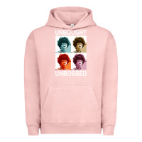 Pigment Salmon unbought unbossed shirley chisholm retro vintage gift long sleeve t sh Urban Hoodie - ArtChic