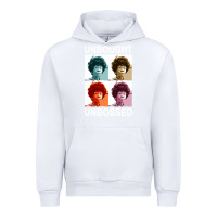 White unbought unbossed shirley chisholm retro vintage gift long sleeve t sh Urban Hoodie - ArtChic