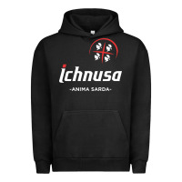 Pigment Black ichnusa Urban Hoodie - ArtChic