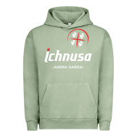 Pigment Oil Green ichnusa Urban Hoodie - ArtChic