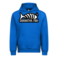 Cobalt SAMANTHA FISH MUSIC ARTWORK Essential Urban Hoodie - ArtChic