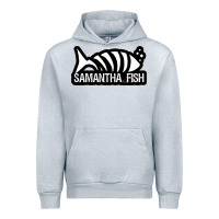Heather Grey SAMANTHA FISH MUSIC ARTWORK Essential Urban Hoodie - ArtChic