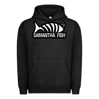 Pigment Black SAMANTHA FISH MUSIC ARTWORK Essential Urban Hoodie - ArtChic
