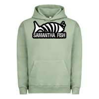 Pigment Oil Green SAMANTHA FISH MUSIC ARTWORK Essential Urban Hoodie - ArtChic