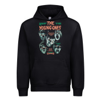 Black THE YOUNG ONES Urban Hoodie - ArtChic