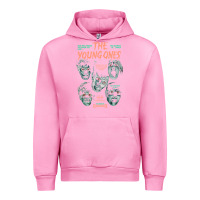 Fuchsia Pink THE YOUNG ONES Urban Hoodie - ArtChic